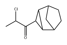 1-Propanone, 2-chloro-1-tricyclo[3.2.1.02,4]oct-3-yl-, [3(S)-(1alpha,2beta,3beta,4beta,5alpha)]- (9CI) 구조식 이미지