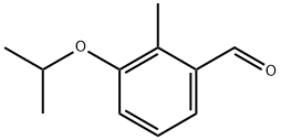 3-isopropoxy-2-methylbenzaldehyde Structure