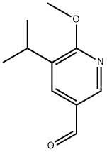 5-Isopropyl-6-methoxynicotinaldehyde 구조식 이미지