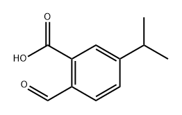 2-Formyl-5-isopropylbenzoic acid Structure