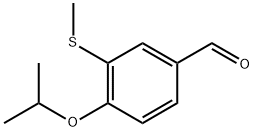 4-Isopropoxy-3-(methylthio)benzaldehyde Structure