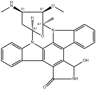 9,13-Epoxy-1H,9H-diindolo[1,2,3-gh:3',2',1'-lm]pyrrolo[3,4-j][1,7]benzodiazonin-1-one, 2,3,10,11,12,13-hexahydro-3-hydroxy-10-methoxy-9-methyl-11-(methylamino)-, (9S,10R,11R,13R)- 구조식 이미지