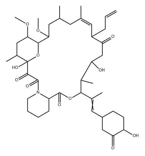 Tacrolimus Impurity 18 Structure