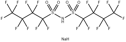 Sodium Bis(nonafluorobutanesulfonyl)imide 구조식 이미지