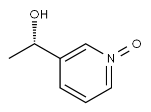 3-Pyridinemethanol,alpha-methyl-,1-oxide,(S)-(9CI) Structure