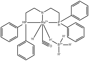 Carbonylhydrido(tetrahydroborato)[bis(2-diphenylphosphinoethyl) aMino]rutheniuM(II), Min.98%   Ru-MACHO BH Structure