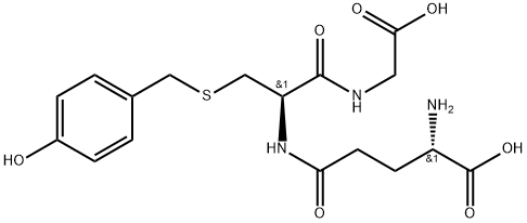 L-γ-Glutamyl-S-[(4-hydroxyphenyl)methyl]-L-cysteinylglycine Structure