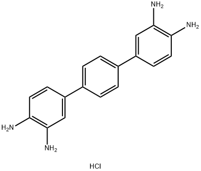 1,1':4',1"-terphenyl-3,3",4,4"-tetramine tetrahydrochloride Structure