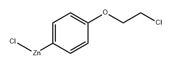 Zinc, chloro[4-(2-chloroethoxy)phenyl]- Structure