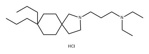 Azaspirane) Structure