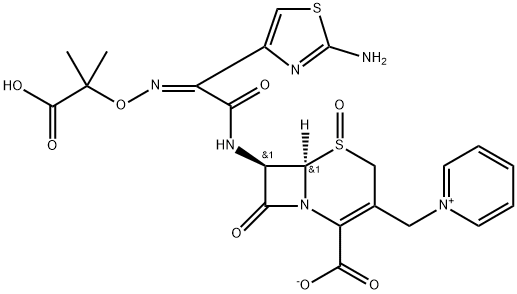 Ceftazidime Oxide Impurity Structure