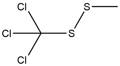 Disulfide, methyl trichloromethyl (6CI,7CI,8CI,9CI) 구조식 이미지