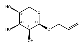 β-D-Arabinopyranoside, 2-propen-1-yl Structure