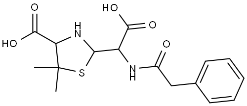 benzylpenicilloic acid Structure