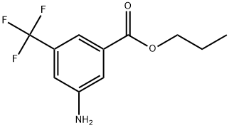 Propyl 3-amino-5-(trifluoromethyl)benzoate Structure