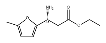 ethyl (R)-3-amino-3-(5-methylfuran-2-yl)propanoate Structure