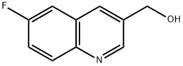 (6-fluoroquinolin-3-yl)methanol Structure