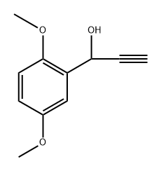 1-(2,5-Dimethoxyphenyl)prop-2-yn-1-ol Structure