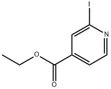 Ethyl 2-iodoisonicotinate Structure