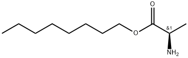 Octyl D-alaninate Structure