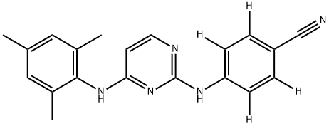 Dapivirine D4 Structure