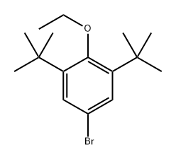 5-bromo-1,3-di-tert-butyl-2-ethoxybenzene Structure