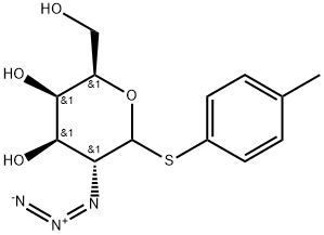 D-Galactopyranoside, 4-methylphenyl 2-azido-2-deoxy-1-thio- Structure