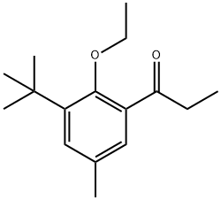 1-[3-(1,1-Dimethylethyl)-2-ethoxy-5-methylphenyl]-1-propanone Structure