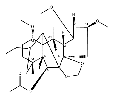 6-acetyldepheline Structure