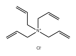 2-Propen-1-aminium, N,N,N-tri-2-propen-1-yl-, chloride (1:1) Structure