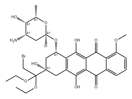 Doxorubicin Impurity 15 Structure