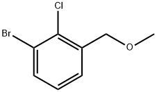 1-bromo-2-chloro-3-(methoxymethyl)benzene Structure