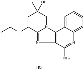 Resiquimod hydrochloride Structure