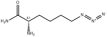 6-Azido-L-norleucine amide HCl Structure