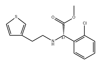 Clopidogrel Impurity 72 구조식 이미지