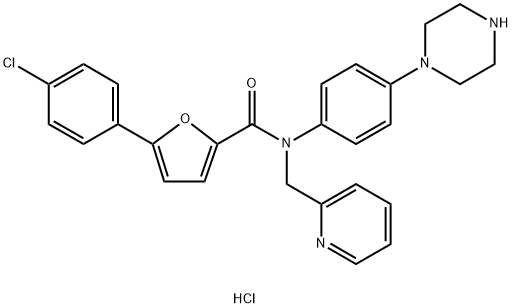 MK2-IN-1 (hydrochloride) Structure