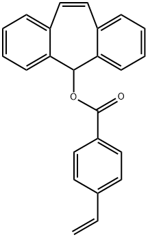 5H-Dibenzo[a,d]cyclohepten-5-yl 4-ethenylbenzoate Structure