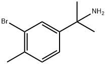 2-(3-Bromo-4-methylphenyl)propan-2-amine Structure