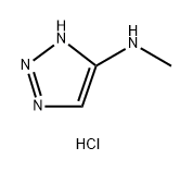 N-methyl-1H-1,2,3-triazol-5-amine hydrochloride Structure