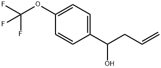 1-[4-(Trifluoromethoxy)phenyl]but-3-en-1-ol Structure