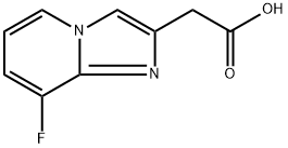 2-(8-fluoroimidazo[1,2-a]pyridin-2-yl)acetic acid Structure