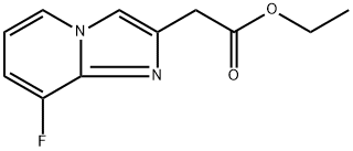 ethyl 2-(8-fluoroimidazo[1,2-a]pyridin-2-yl)acetate Structure