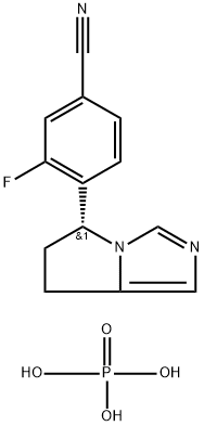 Osilodrostat(LCI699) phosphate Structure