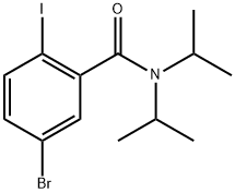 5-Bromo-2-iodo-N,N-bis(1-methylethyl)benzamide Structure