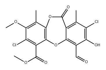 Methyl 2,7-dichloropsoromate Structure