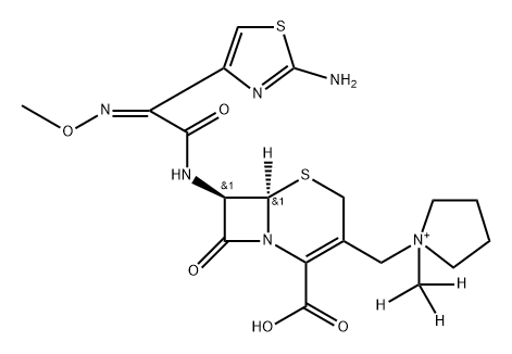 Cefepime-d3Q: What is 
Cefepime-d3 Q: What is the CAS Number of 
Cefepime-d3 Structure