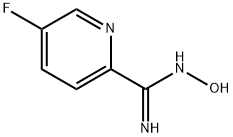 5-fluoro-N''-hydroxypyridine-2-carboximidamide Structure