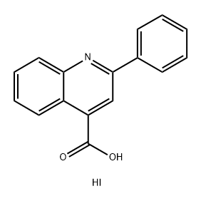 Cinchophen hydriodide Structure