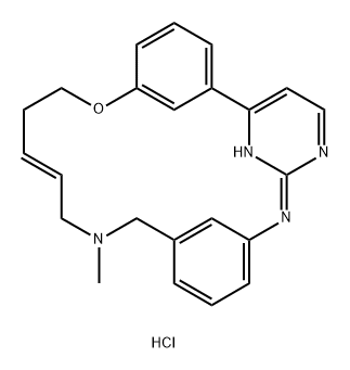 20-Oxa-5,7,14,27-tetraazatetracyclo[19.3.1.12,6.18,12]heptacosa-1(25),2,4,6(27),8,10,12(26),16,21,23-decaene, 14-methyl-, hydrochloride (1:1) Structure