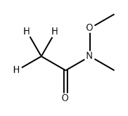 Acetamide-2,2,2-d3, N-methoxy-N-methyl- (9CI) Structure